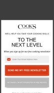 How cooksillustrated.com looks like on a mobile device such as an iPhone.