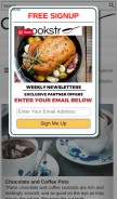 How cookstr.com looks like on a mobile device such as an iPhone.