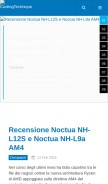 How coolingtechnique.com looks like on a mobile device such as an iPhone.