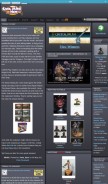 How coolminiornot.com looks like on a mobile device such as an iPhone.