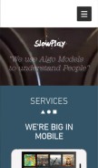 How cootlogix.com looks like on a mobile device such as an iPhone.