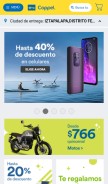 How coppel.com looks like on a mobile device such as an iPhone.
