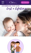 How cordblood.com looks like on a mobile device such as an iPhone.