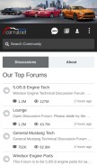 How corral.net looks like on a mobile device such as an iPhone.