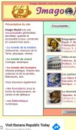 How cosmovisions.com looks like on a mobile device such as an iPhone.