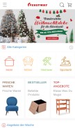 How costway.de looks like on a mobile device such as an iPhone.
