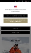 How countryattire.com looks like on a mobile device such as an iPhone.