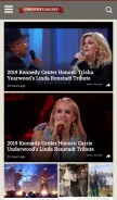 How countryfancast.com looks like on a mobile device such as an iPhone.