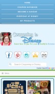 How couponingtodisney.com looks like on a mobile device such as an iPhone.