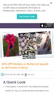 How couptopia.com looks like on a mobile device such as an iPhone.