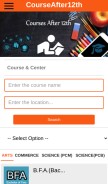 How courseafter12th.com looks like on a mobile device such as an iPhone.