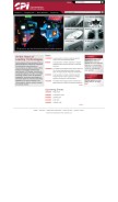How cpii.com looks like on a mobile device such as an iPhone.