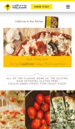 How cpkfrozen.com looks like on a mobile device such as an iPhone.