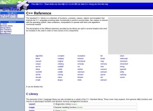 How cppguide.net looks like on a tablet such as an iPad.