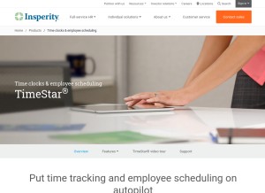 How cptimeonline.com looks like on a tablet such as an iPad.