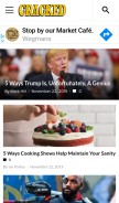 How cracked.com looks like on a mobile device such as an iPhone.
