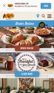 How crackerbarrel.com looks like on a mobile device such as an iPhone.