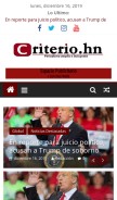 How criterio.hn looks like on a mobile device such as an iPhone.