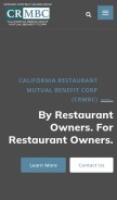 How crmbc.com looks like on a mobile device such as an iPhone.