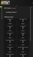 How csgolive.com looks like on a mobile device such as an iPhone.
