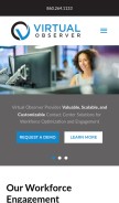How csiworld.com looks like on a mobile device such as an iPhone.