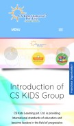 How cskidsindia.com looks like on a mobile device such as an iPhone.