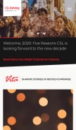 How cslbehring.com looks like on a mobile device such as an iPhone.