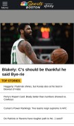 How csnne.com looks like on a mobile device such as an iPhone.