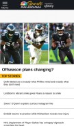 How csnphilly.com looks like on a mobile device such as an iPhone.
