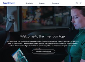 How csr.com looks like on a tablet such as an iPad.