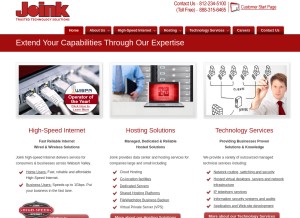 How cstechnologycenter.com looks like on a tablet such as an iPad.