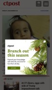 How ctpost.com looks like on a mobile device such as an iPhone.