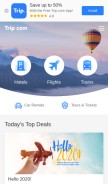 How ctrip.sg looks like on a mobile device such as an iPhone.