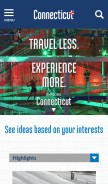 How ctvisit.com looks like on a mobile device such as an iPhone.