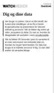 How ctwatch.dk looks like on a mobile device such as an iPhone.