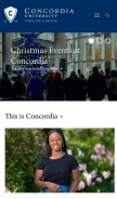 How cu-portland.edu looks like on a mobile device such as an iPhone.