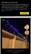 How cuantarazon.com looks like on a mobile device such as an iPhone.