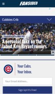 How cubbiescrib.com looks like on a mobile device such as an iPhone.