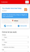 How cuboauto.it looks like on a mobile device such as an iPhone.