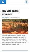 How culturacientifica.com looks like on a mobile device such as an iPhone.