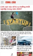 How cungcau.vn looks like on a mobile device such as an iPhone.