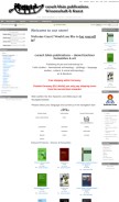 How curach-bhan.com looks like on a mobile device such as an iPhone.