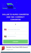 How currencyconverterlive.com looks like on a mobile device such as an iPhone.