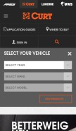 How curtmfg.com looks like on a mobile device such as an iPhone.