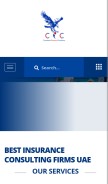 How custodiansinsurance.com looks like on a mobile device such as an iPhone.
