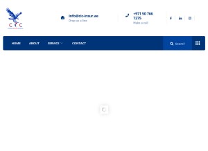 How custodiansinsurance.com looks like on a tablet such as an iPad.