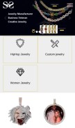 How custom-jewelry-online.com looks like on a mobile device such as an iPhone.