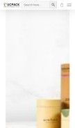 How customcardboardtube.com looks like on a mobile device such as an iPhone.