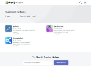 How customerfirstfocus.com looks like on a tablet such as an iPad.