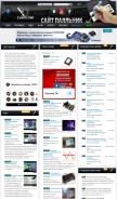 How cxem.net looks like on a mobile device such as an iPhone.
